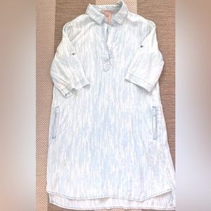 Women’s Blue Philosophy Shirt Dress